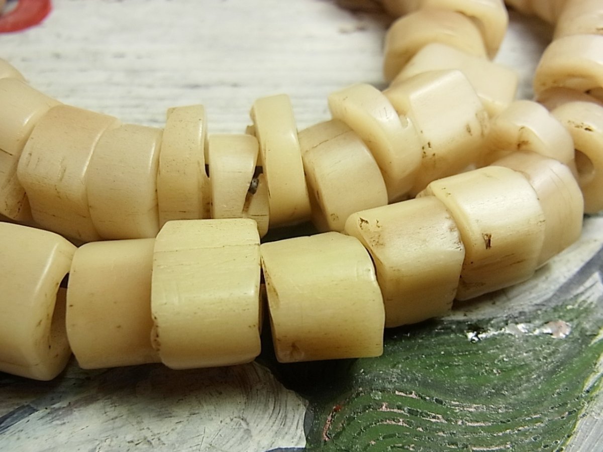 画像5: タカの骨の御数珠(Tibetan Pongtra MALA) アンティーク・密教法具　109珠 (5)