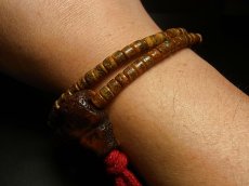 画像9: カパラの御数珠　(チベタンKapala Mala ) ཀ་པ་ལ　カパーラマーラ・チベット密教法具・象嵌 (9)