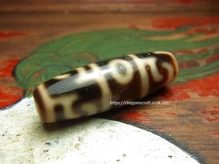 本物　ミニ老天珠　チベット　ジービーズ　水紋「流水紋天珠 」Dzi beads 本物 ミニ老天珠 チベット ジービーズ 水紋「流水紋天珠 」Dzi beads