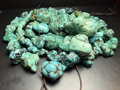画像2: チベタン・アンティークターコイズ(yu)　（Old tibetan  turquoise）