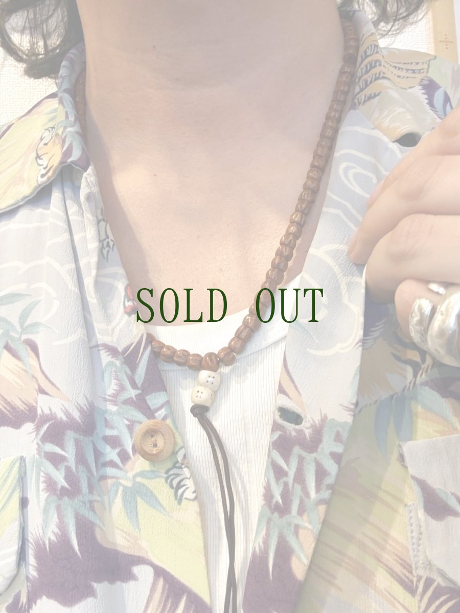 画像8: 老百香子菩提樹と賽子珠の御数珠　(Tibetan  bai xiang zi mala）　7mm珠　108玉 (8)