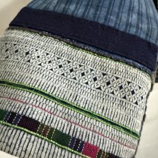 画像8: 雲南省麻栗坡　彝族（イ族・白倮人）·（Malipo Bai luo YI ）上衣（アンティーク・コレクション） (8)