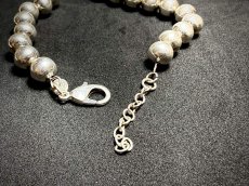 画像6: 貴州ミャオ族の丸玉ネックレス　(苗銀製)　（ロング） (6)