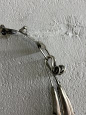 画像7: ミャオ族の十二支三連トライバルネックレス（苗銀製）首飾り (7)