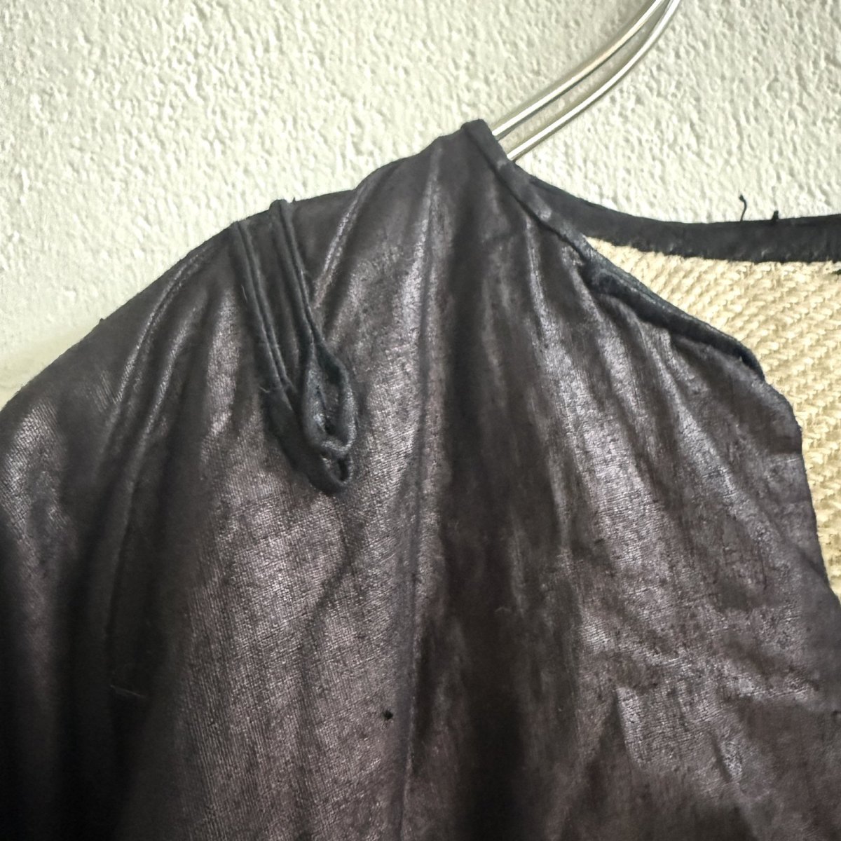 画像12: 侗族( Dong tribe /トン族)　藍染・木綿・亮布　上衣（ビンテージ） (12)