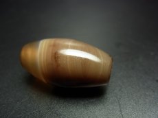 画像4: オールドバンデッドアゲート（チベット・トランスヒマラヤ圏）アンティーク瑪瑙 (4)