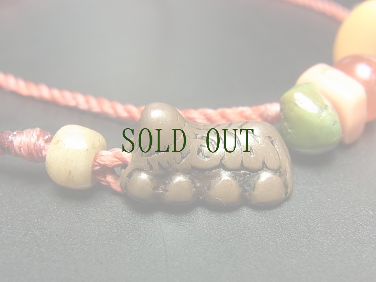 画像5: チベタン・トレジャービーズとセンゲトクチャのチョーカーネックレス　（ tibetan beads neckless） (5)