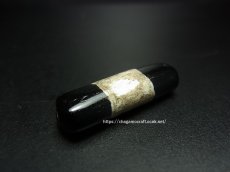 画像1: 古代薬師珠（黒白珠/ヴァイシャジャグル）（チベット・トランスヒマラヤ圏）ジービーズ (1)