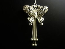 画像5: 貴州苗族（ミャオ族）の苗銀製トライバルピアス　　  (5)