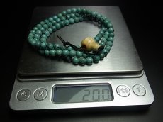 画像6: チベタン・オールドターコイズの108玉念珠　（Old TIbetan  turquoise　ｍala） (6)