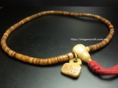 画像1: カパラの119玉念珠　(チベタンKapala Mala ) ཀ་པ་ལ　カパーラマーラ・密教法具・腕輪念珠 (1)
