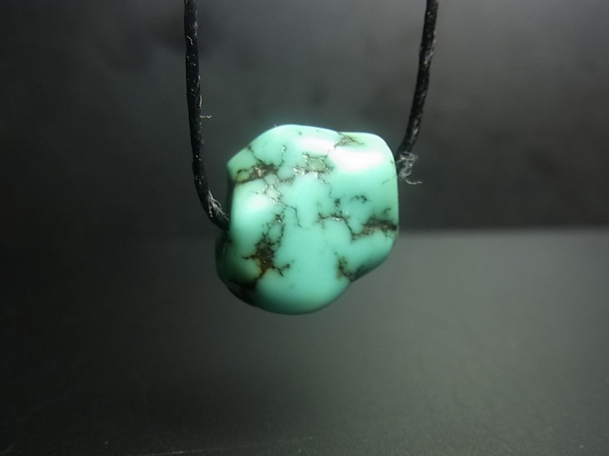 画像6: チベタン・アンティークターコイズ(yu)　（Old tibetan  turquoise） (6)