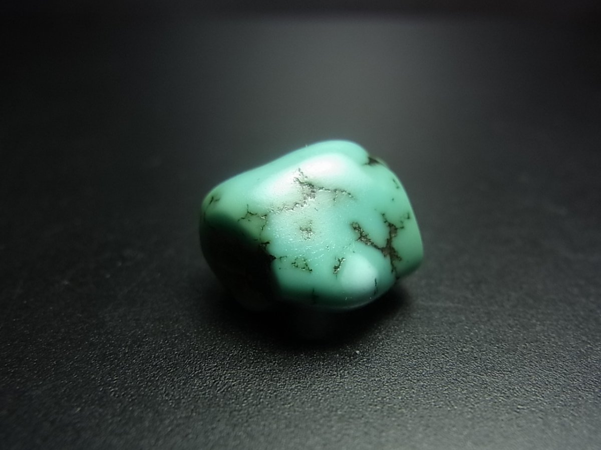画像2: チベタン・アンティークターコイズ(yu)　（Old tibetan  turquoise） (2)