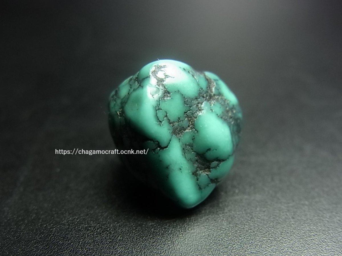 画像1: チベタン・アンティークターコイズ(yu)　（Old tibetan  turquoise） (1)