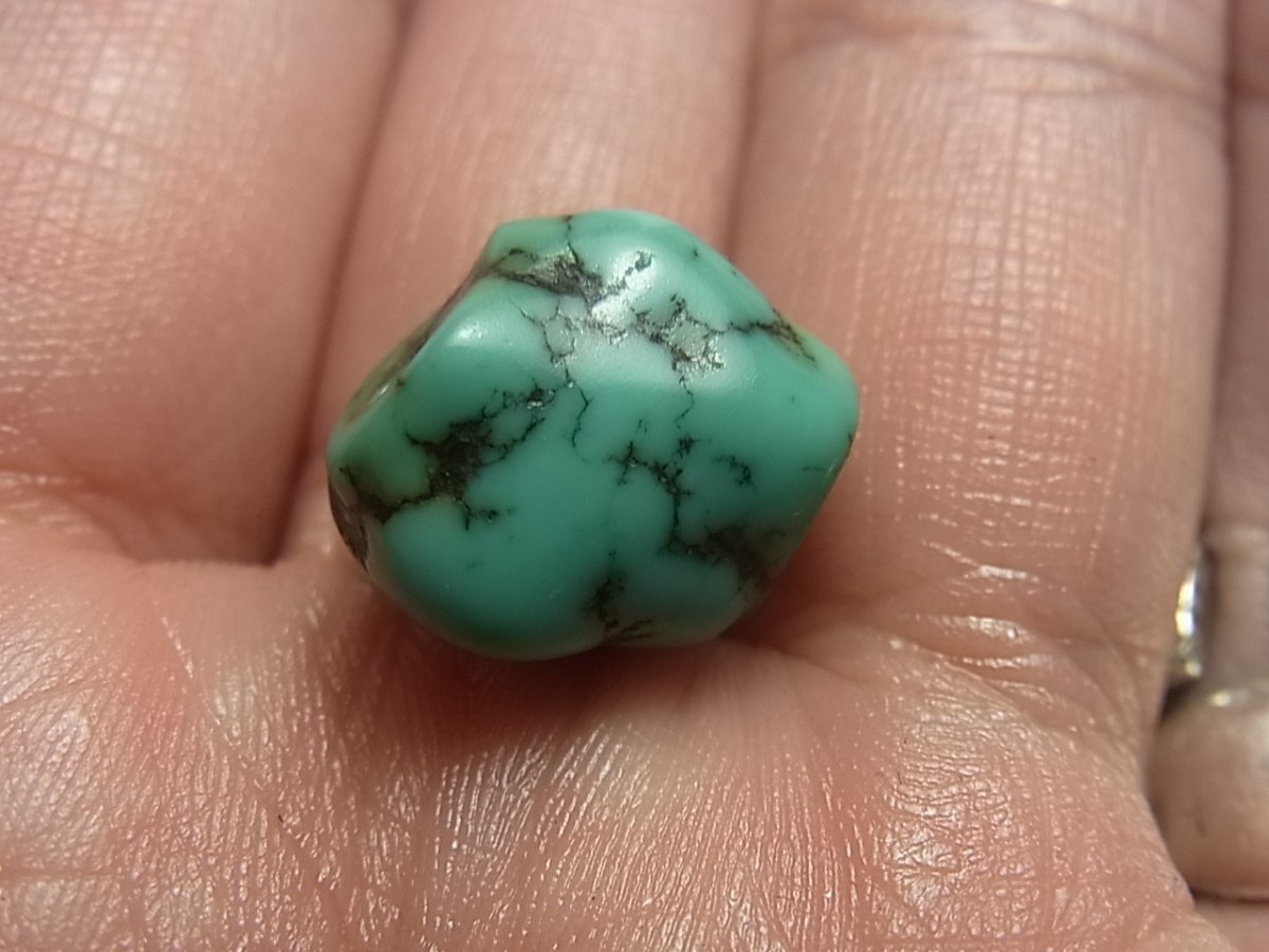 画像5: チベタン・アンティークターコイズ(yu)　（Old tibetan  turquoise） (5)