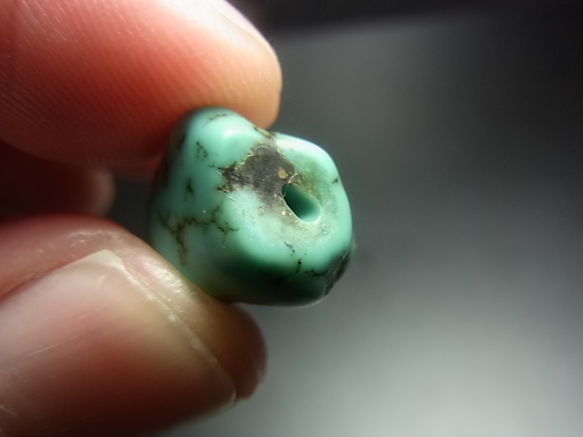 画像4: チベタン・アンティークターコイズ(yu)　（Old tibetan  turquoise） (4)