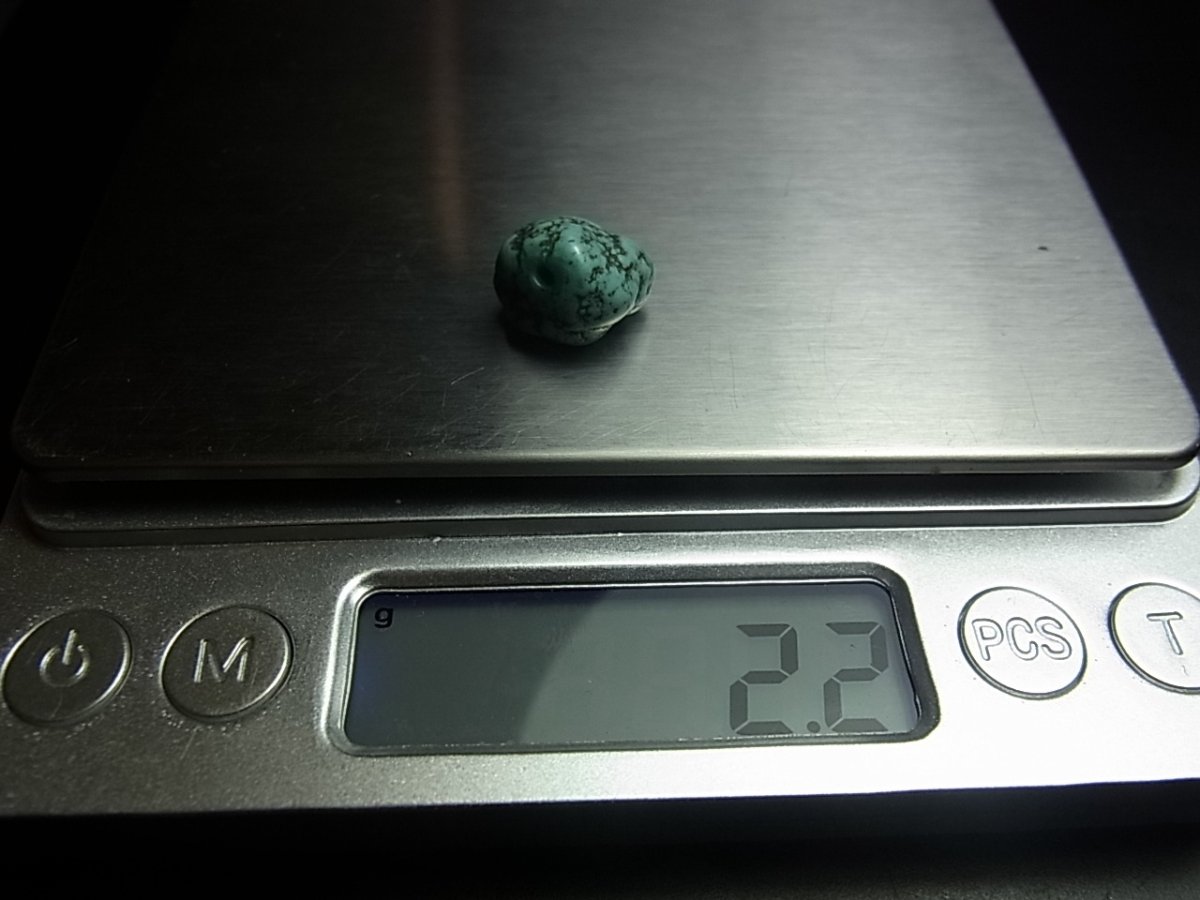 画像6: チベタン・アンティークターコイズ(yu)　（Old tibetan  turquoise） (6)