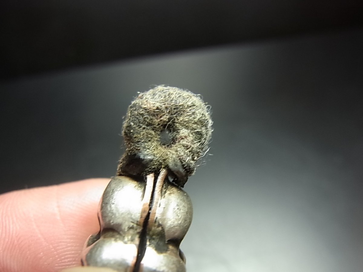 画像4: 銀製・数珠用マーカー（ルンゴ）チベット密教法具(天鉄・Thogchags)アンティーク　 (4)