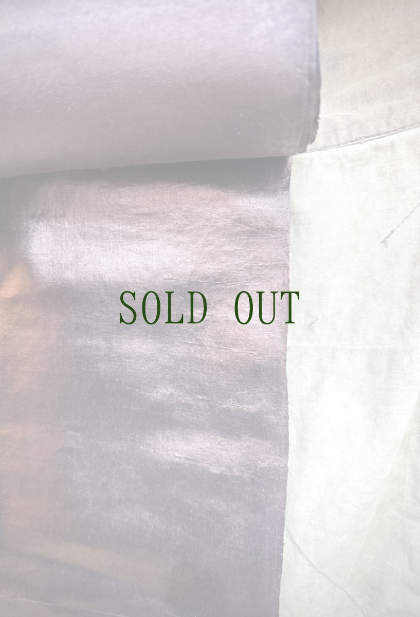 画像5: 苗族（ミャオ）藍染め・手紬手織り木綿　反物（亮布・リャンブー）一反売り・約39cm×13ｍ (5)