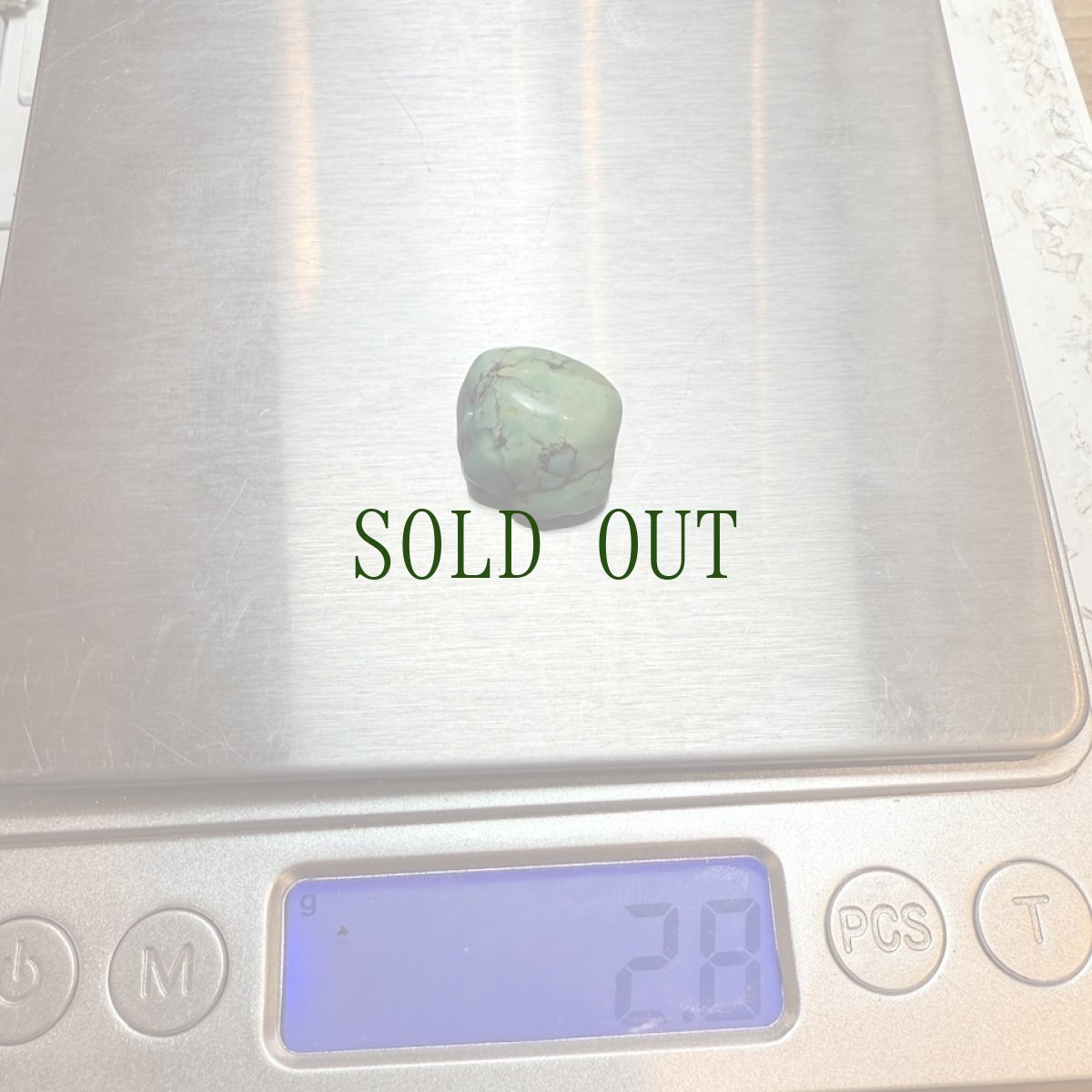 画像9: チベットアンデシン(血珠)とチベタン・アンティークターコイズ(yu)のブレスレット (9)