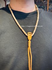 画像7: カパラの御数珠　(チベタンKapala Mala ) ཀ་པ་ལ　カパーラマーラ・チベット密教法具・象嵌 (7)