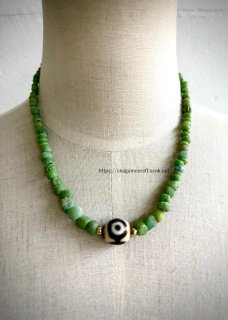 送料無料】 雙虎牙天珠 New dZi Beads ジービーズ 現代天珠 ふく