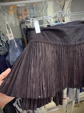 画像12: 雷山大塘苗族（lei shan da tang ミャオ族）　藍染プリーツ・巻きショート丈スカート（チュチュ丈）ビンテージ (12)