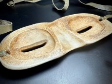 画像4: エルク角製　遮光器・オールドベーリング・シャーマニック彫刻　チャガモクラフト特注　(ユピック族/エスキモー)　　 (4)
