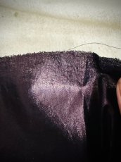 画像5: 苗族（ミャオ）藍染め・手紬手織り木綿　反物（亮布・リャンブー）一反売り・約40cm×13ｍ弱 (5)