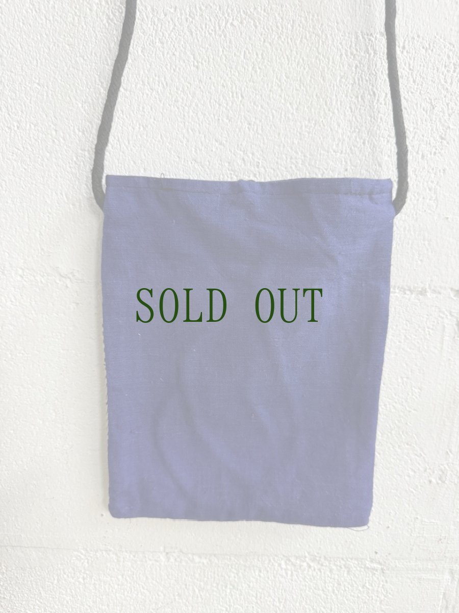 画像5: ヤオ族（雲南瑶族）　裂織・木綿古布　ショルダーミニポーチ (5)