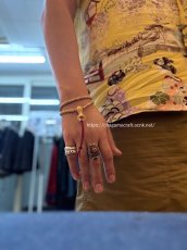 画像12: カパラの108玉念珠　(チベタンKapala Mala ) ཀ་པ་ལ　カパーラマーラ・密教法具・腕輪念珠 (12)