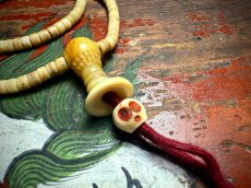 画像3: カパラの108玉念珠　(チベタンKapala Mala ) ཀ་པ་ལ　カパーラマーラ・密教法具・腕輪念珠 (3)