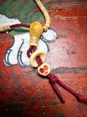 画像8: カパラの108玉念珠　(チベタンKapala Mala ) ཀ་པ་ལ　カパーラマーラ・密教法具・腕輪念珠 (8)