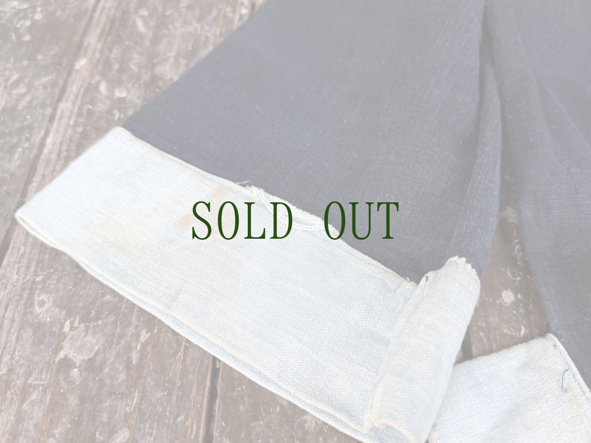 画像9: 広西省・白裤瑶族（Bai Ke Yao /ヤオ支族）藍染・木綿　上衣　（ビンテージ） (9)