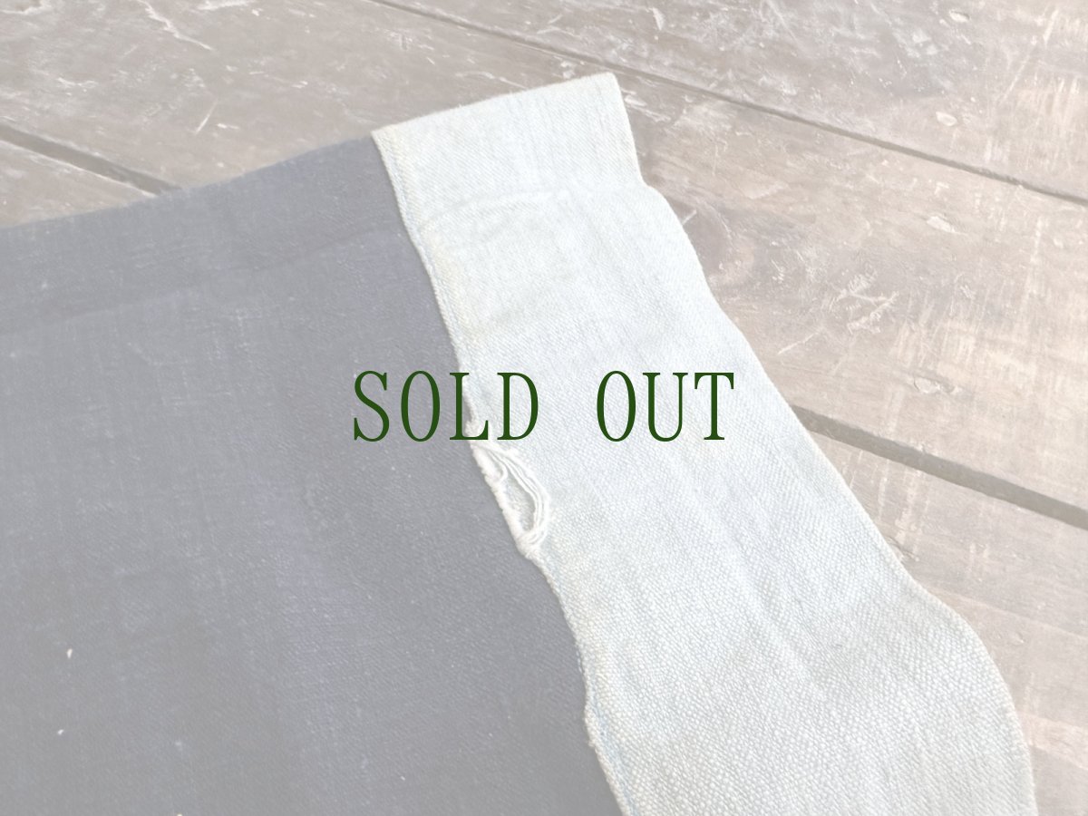 画像10: 広西省・白裤瑶族（Bai Ke Yao /ヤオ支族）藍染・木綿　上衣　（ビンテージ） (10)