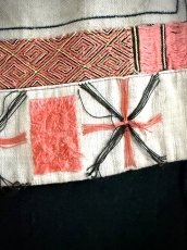 画像7: バイクーヤオ族（白裤瑶族）・上衣（貫頭衣）・藍染、ろうけつ、野蚕糸刺繍（アンティーク） (7)