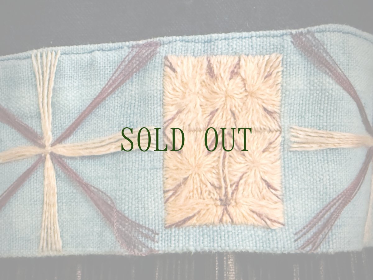 画像5: バイクーヤオ族（白裤瑶族）・上衣・藍染、ろうけつ、野蚕糸刺繍（アンティーク） (5)