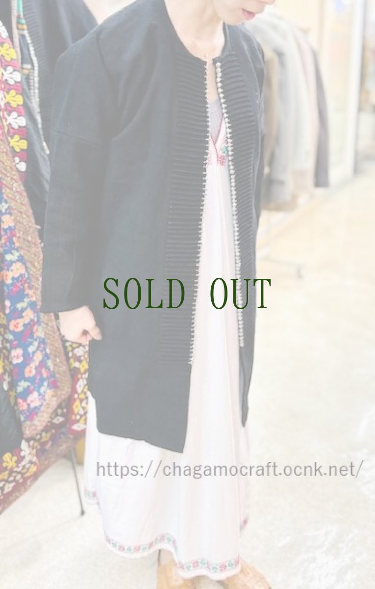 画像6: 中国雲南省・瑶族（jing ping yao/金平ヤオ族）藍染綿麻・希少タイプ・ビンテージ (6)