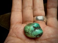 画像3: チベタン・アンティークターコイズ(yu)　（Old tibetan  turquoise） (3)