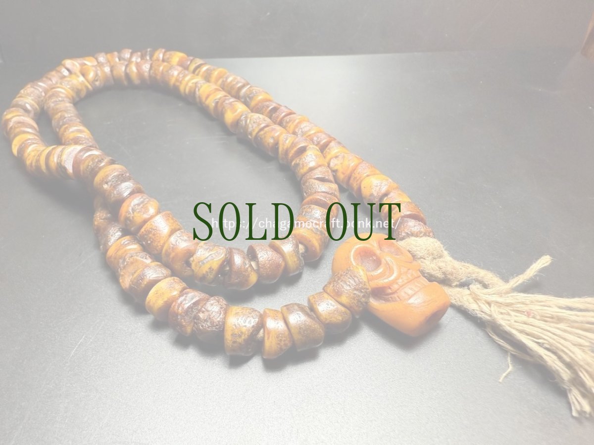 画像11: Tibetan traditional collar shirt made of cotton  チベット民族服・手紬手織り木綿（生成り） (11)