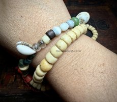 画像7: チベットのアンティーク念珠　(old tibetan  mala )　シェルパコーラル・ターコイズ・玻璃玉 (7)