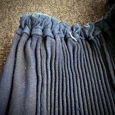 画像3: ハニ族（アカ族/哈尼族）藍染め大麻製　ショート丈スカート　（アンティーク） (3)