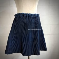 画像5: ハニ族（アカ族/哈尼族）藍染め大麻製　ショート丈スカート　（アンティーク） (5)