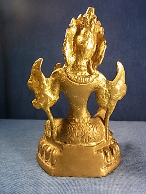 グリーンターラ鍍金仏 - Chagamocraft (チャガモクラフト)