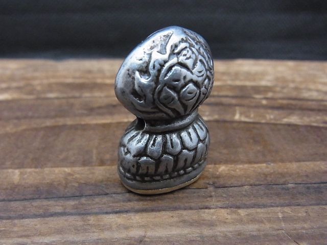 チベットのお守り(Seal) 印章 宝珠型・金剛杵紋 - Chagamocraft (チャ 
