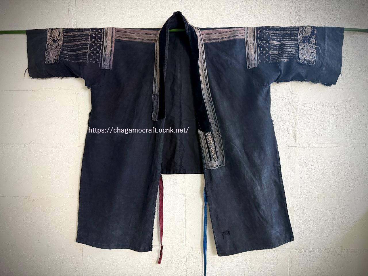 貴州省・施洞苗族(shi dong miao/シードン・ミャオ) 頭紋布（菱